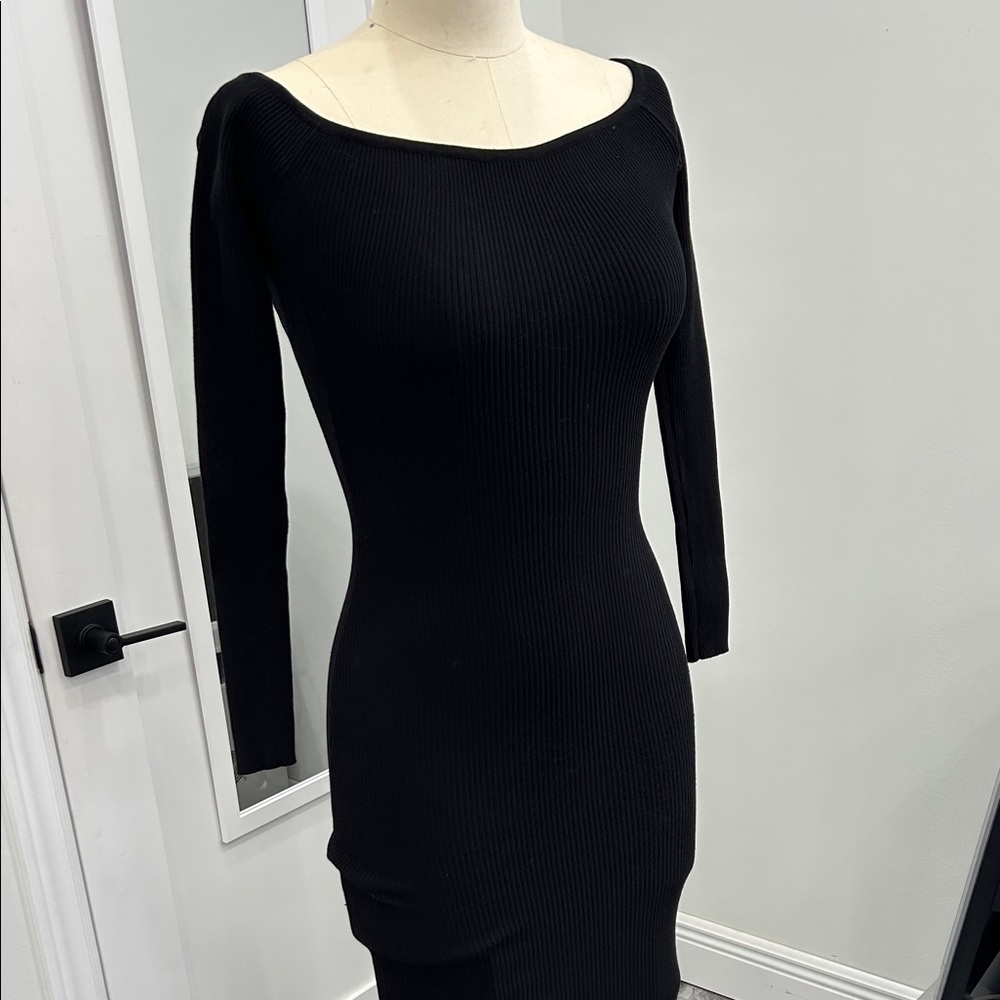 Hera Collection Black Long Sleeve Dress